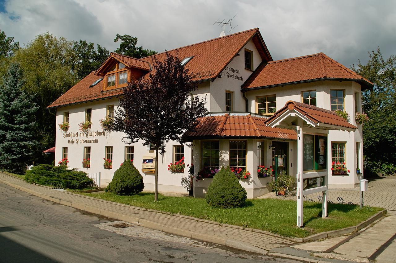 Landhotel Am Fuchsbach Berga  Exteriér fotografie